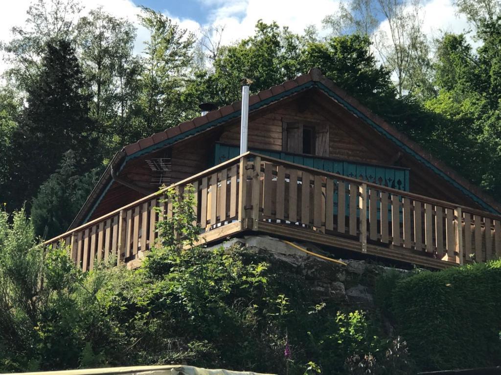 Chalet Le Grizzly Le Tholy Bagian luar foto