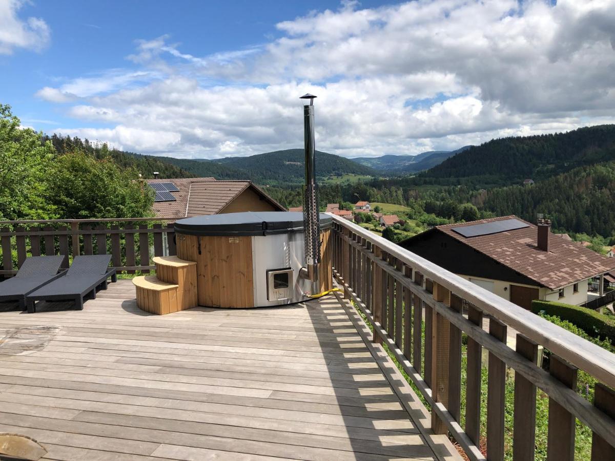 Chalet Le Grizzly Le Tholy Bagian luar foto